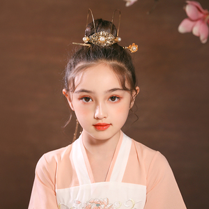 儿童古代头饰发钗公主