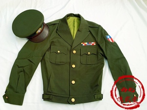 美式国民党军官服装图片