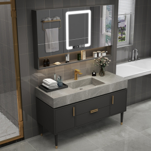 石英石台面浴柜