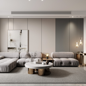 华胜竹木纤维护墙板电视背景墙卧室客厅简约集成墙板装饰木饰面板