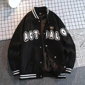 vans范斯春季新款立领棒球服夹克男女万斯运动休闲百搭长袖外套潮