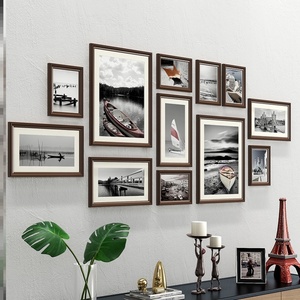 生活照个性女孩房间家庭走廊照片墙装饰儿童欧式相框简约沙发背景