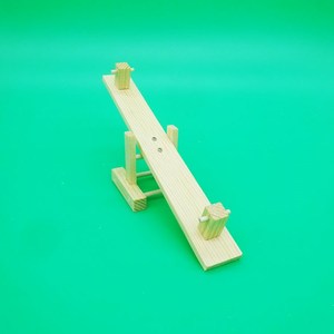 手工作业跷跷板电动小制作小发明diy木制玩具拼装模型科技 风