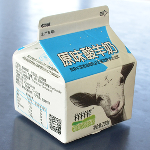 富平样样祥羊酸奶每盒200g含发酵酸羊奶原味酸羊奶整箱12盒