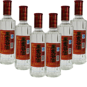 云南特产固液法小曲清香型白酒400ml瓶装50度黑包谷酒品质保证酒