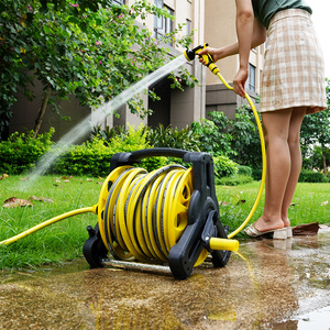 阳台浇花水管软管套装庭院子花园家用浇菜淋花神器冲洗车水枪花洒
