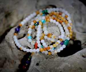 玩珠子玉珠籽料佛珠108籽料珠黄沁红沁皮珠高处不胜寒新疆和田玉