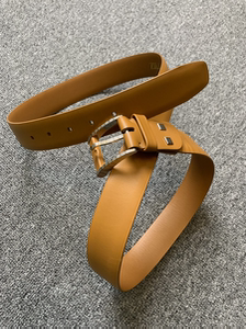 【国内现货】法国zilli 泽利桔色牛皮腰带