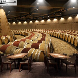 3d复古怀旧酒庄背景墙壁纸个性红酒桶装饰壁画酒窖葡萄酒墙布墙纸