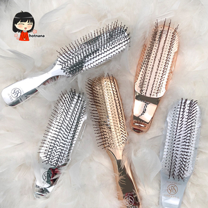 现货 日本s heart s 头皮清洁梳 按摩梳 银色梳子 金色/黑色