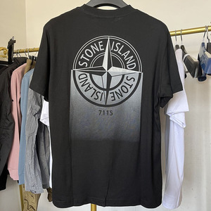 stone island石头岛正品欧美潮流嘻哈0圆领休闲男女短袖上衣t恤衫