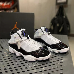 air jordan 6 rings aj6六冠王黑白康扣男子篮球鞋322992-104-060