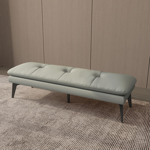 床榻床尾凳卧室小沙发长条登子床前边搁衣凳轻奢高级无靠背换鞋凳