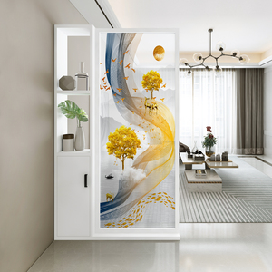 屏风隔断客厅单扇