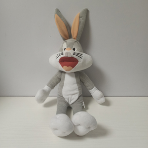欧美单兔八哥龅牙兔子公仔毛绒玩具玩偶布偶儿童礼物礼品