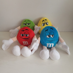 m豆巧克力豆公仔毛绒玩具玩偶布偶 闺蜜礼物礼品