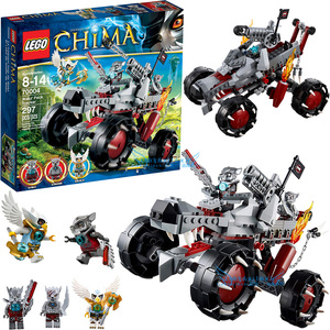 lego乐高势力狼追捕战车70004经典气功传奇跟踪器拼装积木玩具