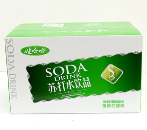 娃哈哈柠檬无气碱性苏打水 24瓶/箱