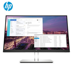 惠普HP Elite E23 G4 23英寸IPS屏幕显示器 升降旋转壁挂设计修图