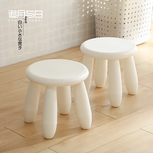 小凳子家用椅子圆凳换鞋凳小板凳塑料成人儿童洗澡凳矮凳浴室矮凳