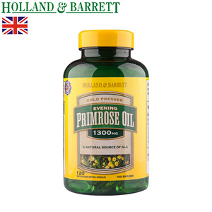 hollandbarrett,hollandsherry 英国hb荷柏瑞hollandbarrett月见草油软胶囊 内分泌1300mg 120粒
