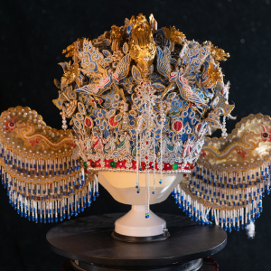 【锦瑟衣庄】2022年春季 翟衣 九龙四凤冠宋制汉服 礼服冠 腰带