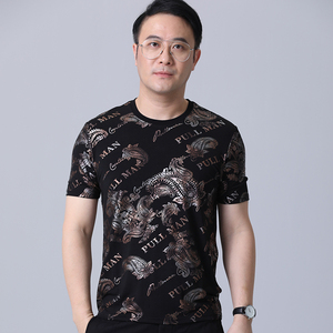 普斯莱利 pullman 欧美时尚休闲百搭英伦短袖个性欧洲站男装潮t恤