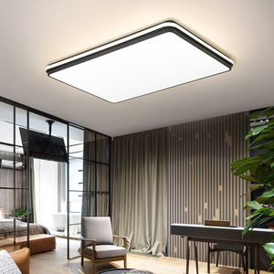 新款高亮led长方形客厅吸顶灯北欧吊顶套餐现代简约家用大气灯具