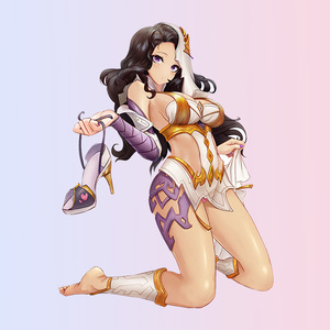 王者荣耀貂蝉贴纸