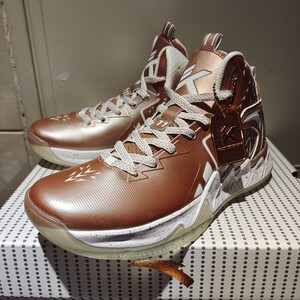 安踏kt2篮球鞋汤普森猎鹰二代玫瑰金限量版缓震运动男鞋11731101