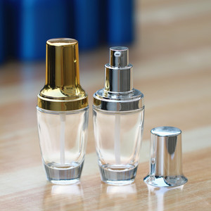便携旅行化妆品分装乳液瓶 玻璃瓶 洗发水洗面奶按压空瓶子30ml