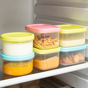 小号食品保鲜盒迷你便携密封饭盒特小盒子上班族坚果水果