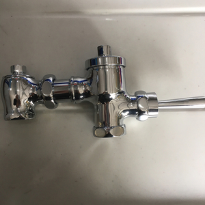 九牧脚踏式脚踩式冲水阀8407卧式蹲便冲洗阀手按式厕所延时阀8302