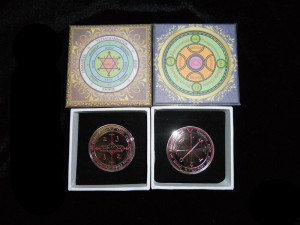 所罗门之钥 土星 星符 钱币 所罗门的钥匙 西方民俗文创饰品