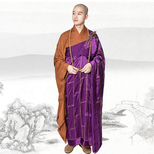 梵林真丝祖衣袈裟桑蚕丝佛衣僧服僧衣和尚服僧袍出家人服法会师父