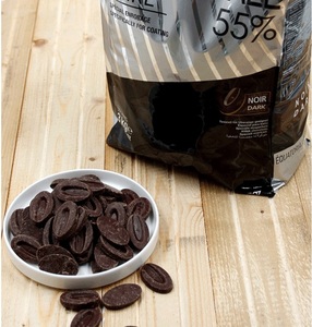 法国进口valrhoa 法芙娜厄瓜多尔巧克力豆 55% 巧克力币