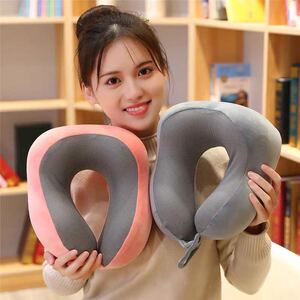 保护颈椎脖套u型枕护颈枕脖子颈椎u形午睡汽车枕头便携颈部靠枕休