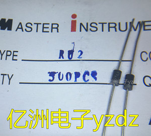 yzdz】全新原装整流二极管 ru2 600v.1a 快恢复二极管
