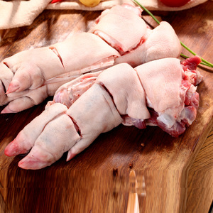 金蝉t7新鲜生猪蹄1kg 猪手猪脚冷冻农家散养土猪肉土猪肉猪蹄新鲜