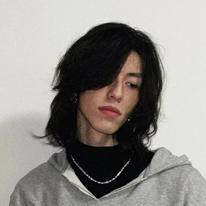 假发男发文艺复古鲻鱼头中分刘海帅气狼尾式自然蓬松男士短直发套