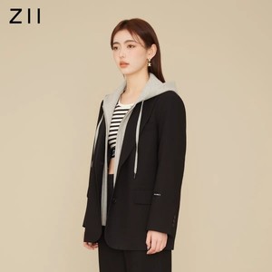 Z11女装商场专柜正品新款假两件韩系提花西装外套Z22CW445一1199
