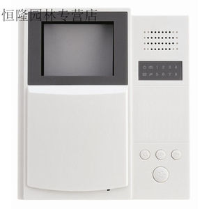 立林leelen可视门铃对讲室内分机jb-2003vwv-21型免提白v21n不带