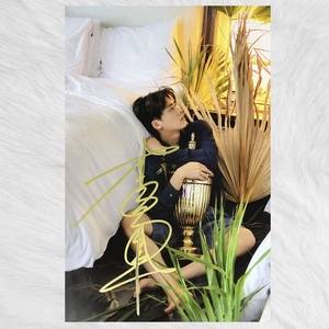 李易峰 亲笔签名照片 满5送1 6寸签名照 李易峰签名海报 周边摆件