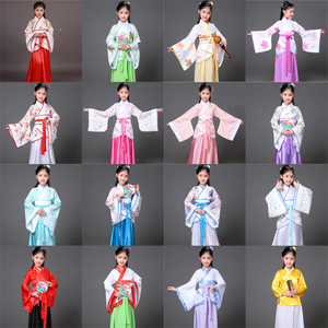 六一儿童演出装女童古装仙女装贵妃公主汉服女小孩中国风国学服夏