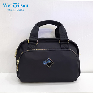 000人付款淘宝威尔逊男包单肩斜挎包尼龙牛津布包时尚休闲竖款包小包