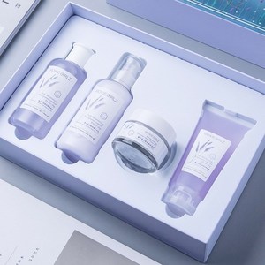 薰衣草四件套单品组合清爽补水保湿温和清洁护肤品套装男女学生