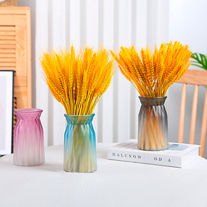 黄金麦穗干花金色麦子花束花瓶家居客厅开业大卖大麦前台装饰摆件