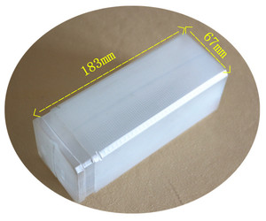 透明塑料伸缩盒 丝攻钻头 铣刀盒车刀包装盒机床附件刀杆长方形盒