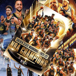 金州勇士队海报2022新款nba总冠军库里fmvp宿舍卧室高清墙贴壁纸