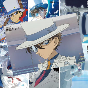 怪盗基德海报名侦探柯南动漫周边写真宿舍墙贴房间墙纸高清壁纸